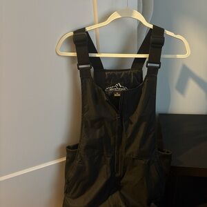 Women's Black Snowoveralls by White Storm